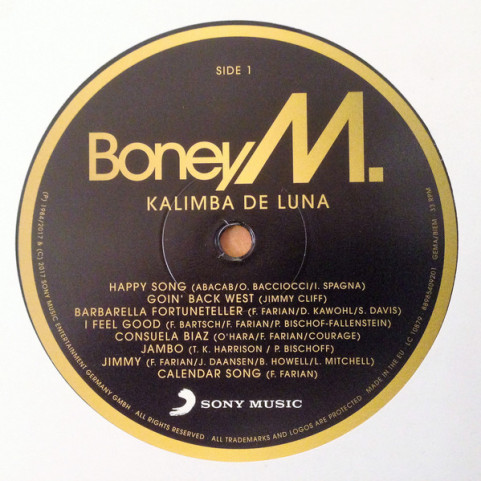 Boney M. - Kalimba De Luna (16 Happy Songs) (2017) [1LP]