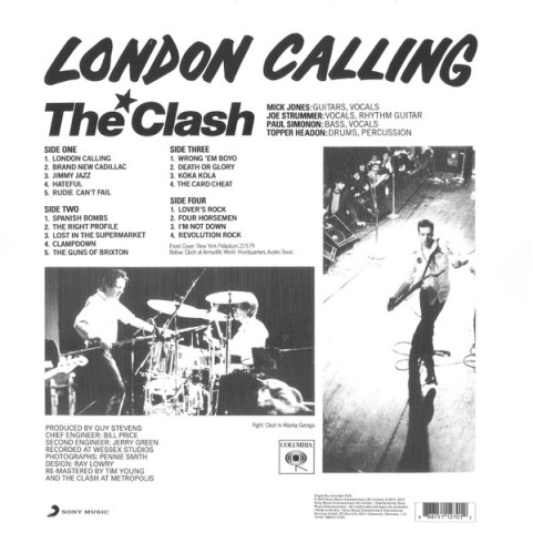 Clash, The - London Calling (2015) [2LP] 180g