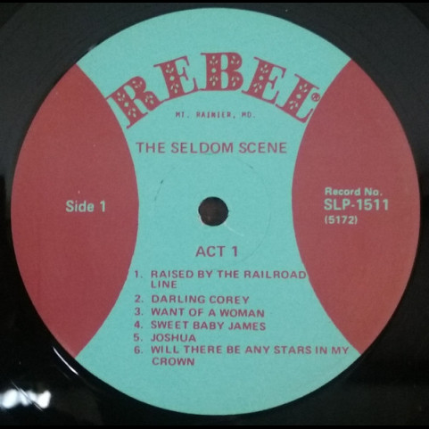 Seldom Scene, The - Act 1 (1972) [1LP]