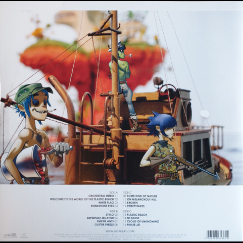 Gorillaz - Plastic Beach [2LP] 180g