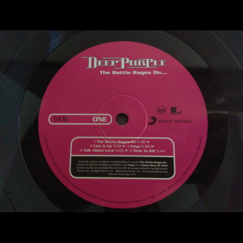 Deep Purple - The Battle Rages On... (2017) [1LP] 180g