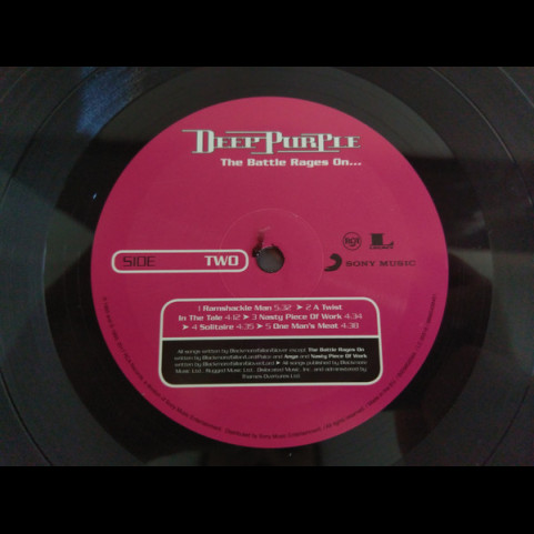 Deep Purple - The Battle Rages On... (2017) [1LP] 180g