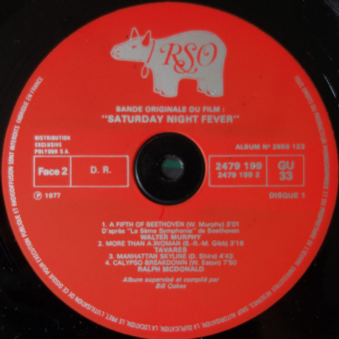 Various - Saturday Night Fever (The Original Movie Sound Track) (1977) [2LP]