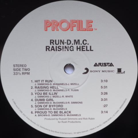 Run-DMC - Raising Hell (2017) [1LP] 180g