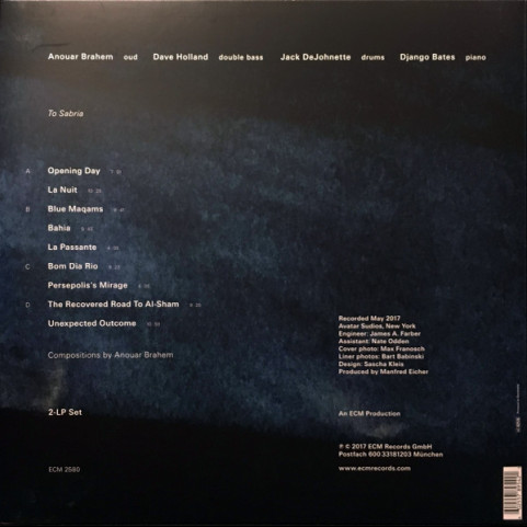 Anouar Brahem - Blue Maqams (2017) [2LP]