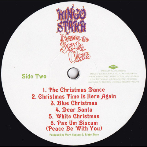 Ringo Starr - I Wanna Be Santa Claus (2017) [1LP]