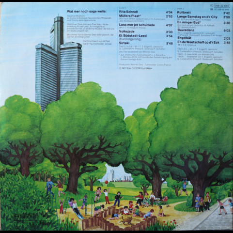 Bläck Fööss - Links Eröm - Rächs Eröm (1977) [1LP]