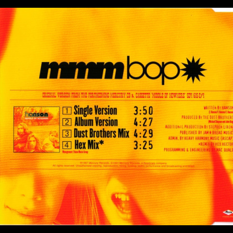 Hanson - Mmm Bop (1997) [1CD]