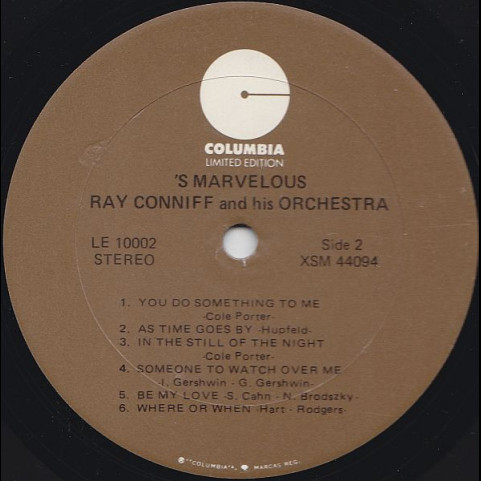 Ray Conniff & His Orchestra - 'S Marvelous [1LP]