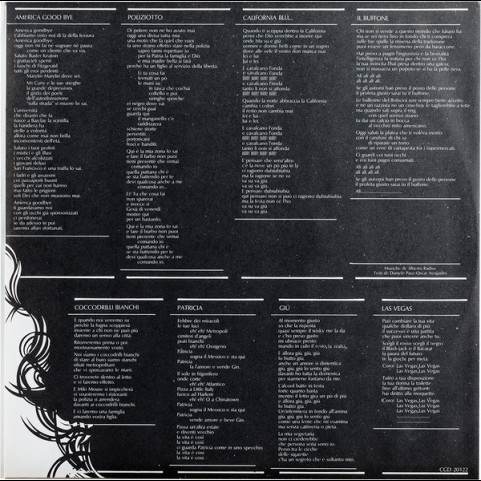 Alberto Radius - America Good-Bye (1979) [1LP]