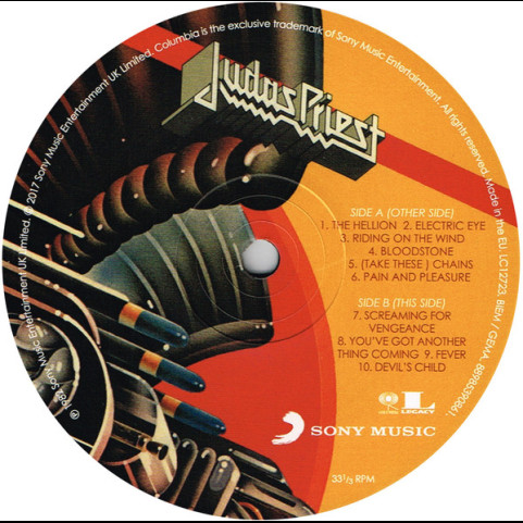 Judas Priest - Screaming For Vengeance (2017) [1LP] 180g
