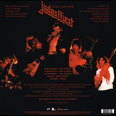 Judas Priest - Killing Machine (2017) [1LP] 180g