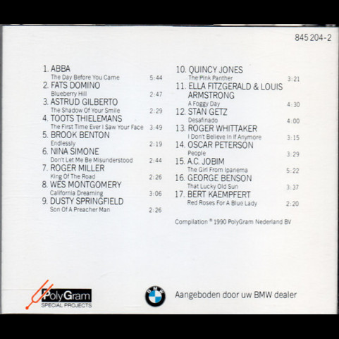 Various - BMW Music Collection (1990) [1CD]