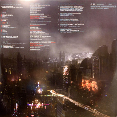 Hans Zimmer & Benjamin Wallfisch - Blade Runner 2049 (Original Motion Picture Soundtrack) (2017) [2LP]