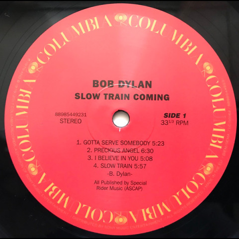 Bob Dylan - Slow Train Coming (2017) [1LP] 180g