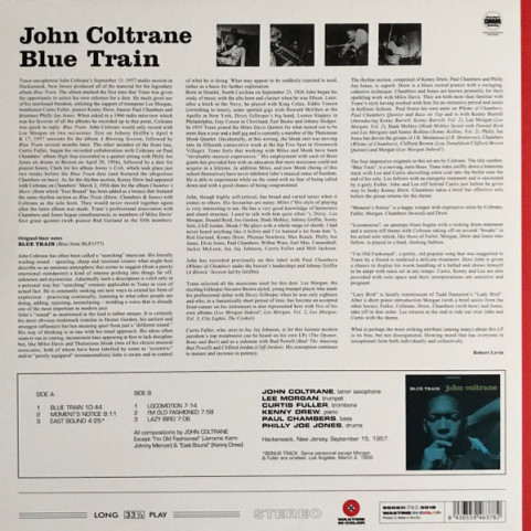John Coltrane - Blue Train (2018) [1LP] 180g