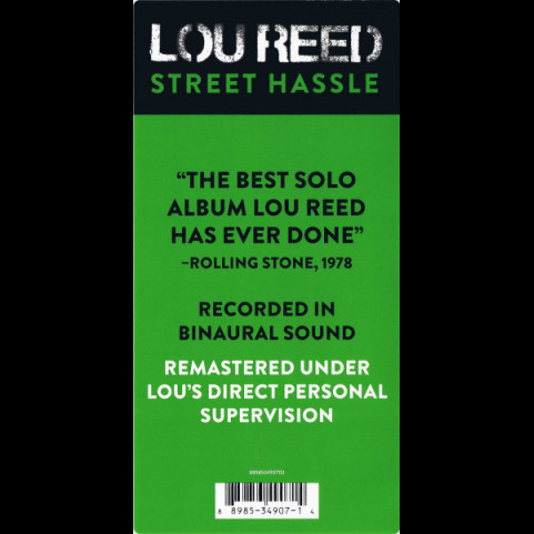 Lou Reed - Street Hassle (2016) [1LP]