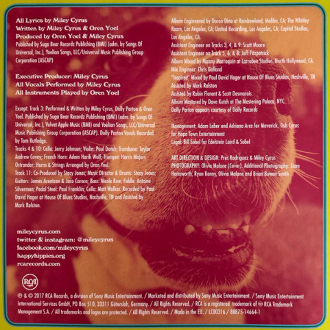 Miley Cyrus - Younger Now (2018) [1LP]