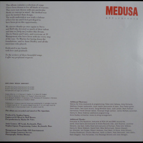 Annie Lennox - Medusa (2018) [1LP] 180g