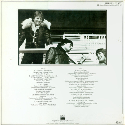 Emerson, Lake & Palmer - Works (Volume 2) (1977) [1LP]