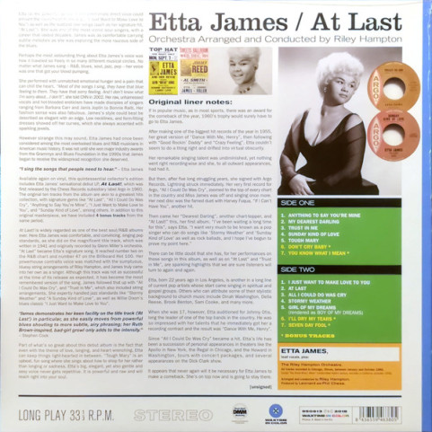 Etta James - At Last! (2018) [1LP]