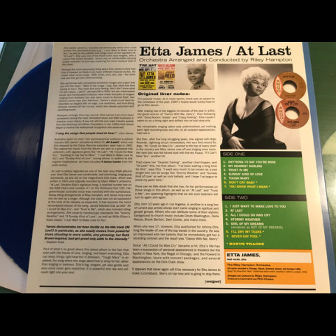 Etta James - At Last! (2018) [1LP]