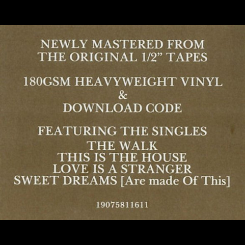 Eurythmics - Sweet Dreams (Are Made Of This) (2018) [1LP] 180g