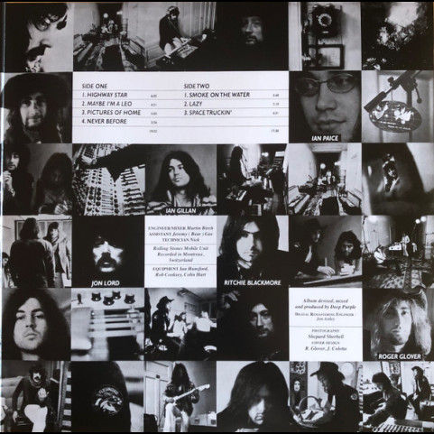 Deep Purple - Machine Head (2016) [1LP]