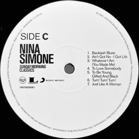 Nina Simone - Sunday Morning Classics (2018) [2LP]