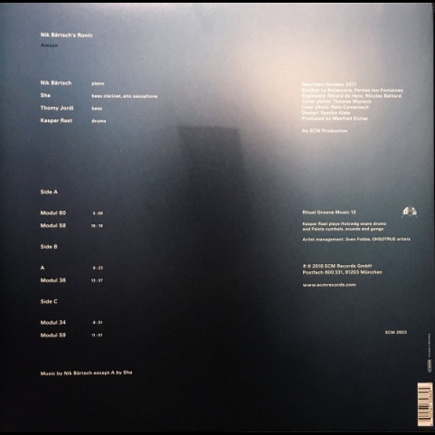 Nik Bärtsch's Ronin - Awase (2018) [1LP] 180g