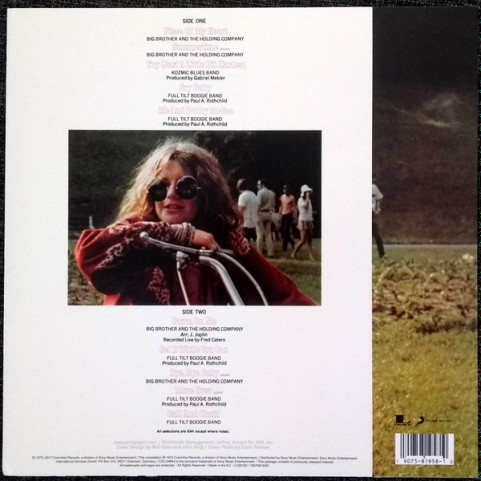 Janis Joplin - Janis Joplin's Greatest Hits (2018) [1LP]