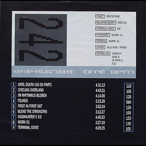 Front 242 - Front By Front (1988) [1LP]