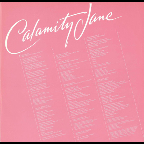Calamity Jane (5) - Calamity Jane (1982) [1LP]