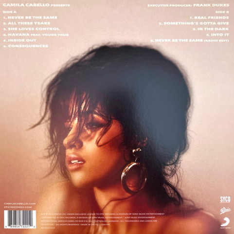 Camila Cabello - Camila (2018) [1LP]