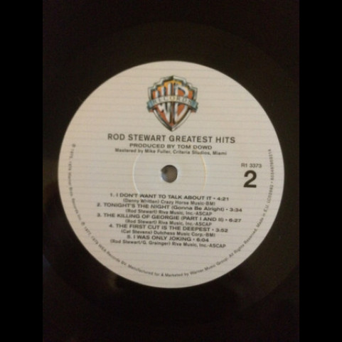 Rod Stewart - Greatest Hits Vol. 1 (2018) [1LP]