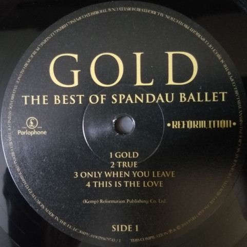 Spandau Ballet - Gold - The Best Of Spandau Ballet (2018) [2LP]