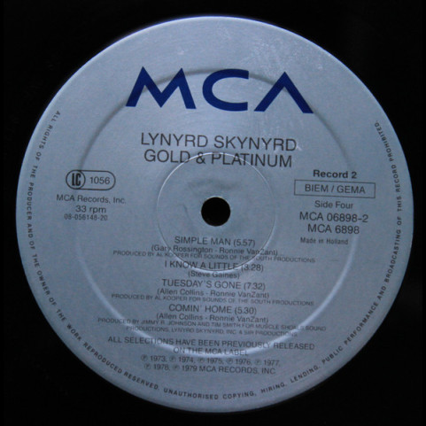 Lynyrd Skynyrd - Gold & Platinum [2LP]