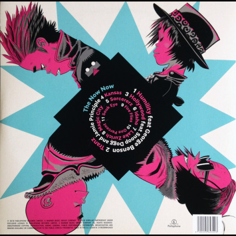 Gorillaz - The Now Now (2018) [1LP]