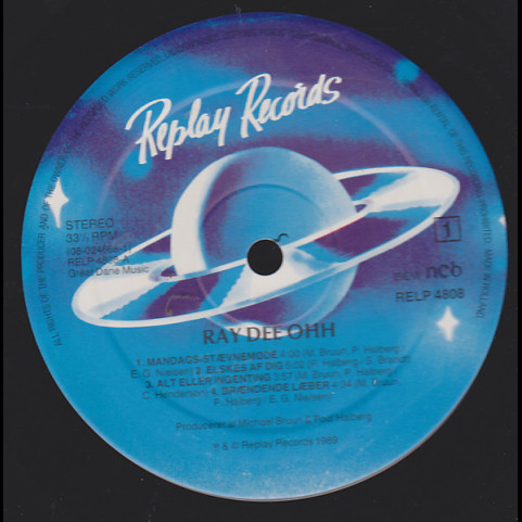 Ray Dee Ohh - Ray Dee Ohh (1989) [1LP]