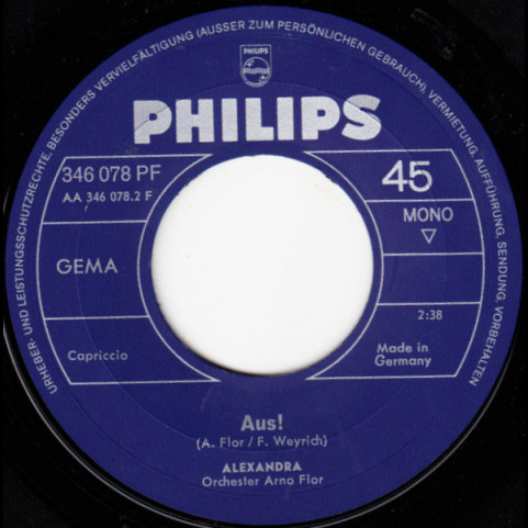 Alexandra (7) - Zigeunerjunge / Aus (1967) [7"]
