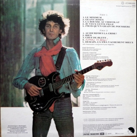 Jacques Higelin - Alertez Les Bébés! (1976) [1LP]