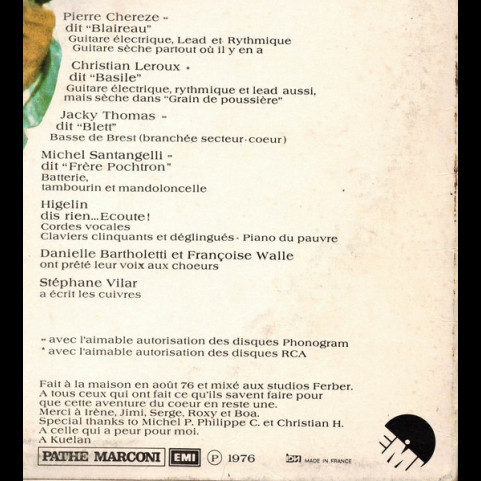 Jacques Higelin - Alertez Les Bébés! (1976) [1LP]