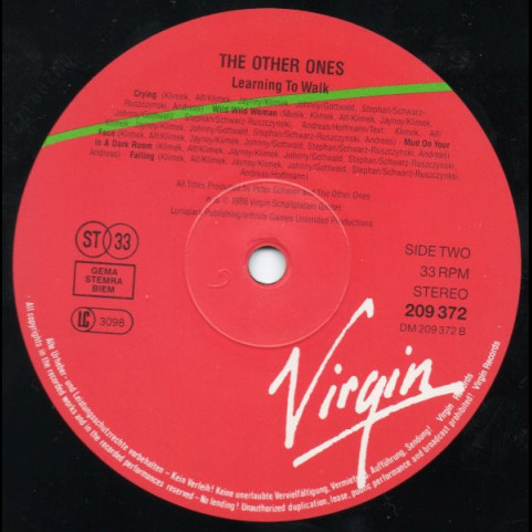 Other Ones, The - Learning To Walk (1988) [1LP]