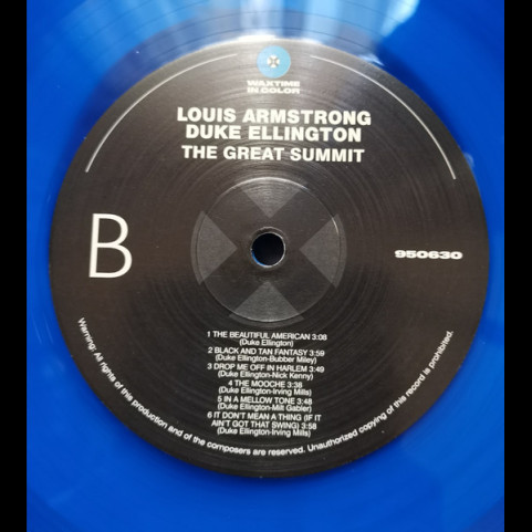 Louis Armstrong & Duke Ellington - The Great Summit (2018) [1LP] 180g