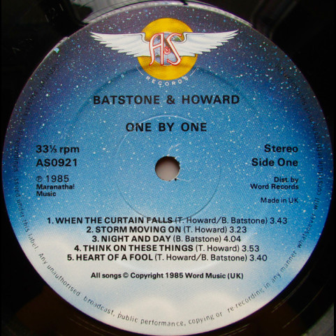 Tom Howard & Bill Batstone - One By One (1985) [1LP]