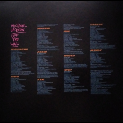Michael Jackson - Off The Wall (2018) [1LP]