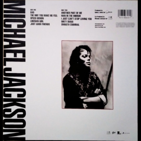 Michael Jackson - Bad  (2018) [1LP]