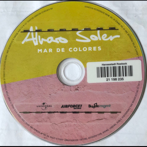Alvaro Soler - Mar De Colores (2018) [1CD]
