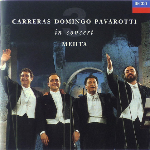 José Carreras · Placido Domingo · Luciano Pavarotti, Zubin Mehta - In Concert [1CD]