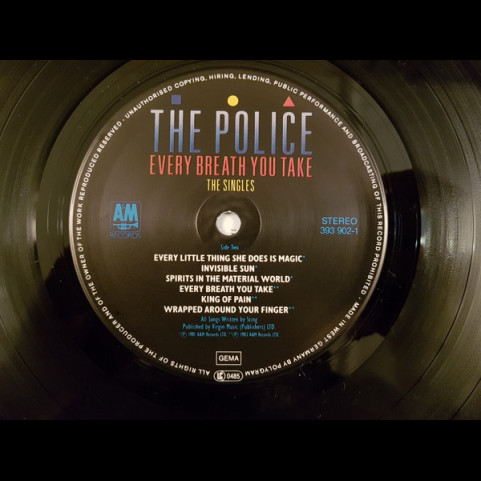 Police, The - Every Breath You Take (The Singles) (1986) [1LP]